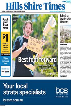Hills Shire Times - October 22nd 2019