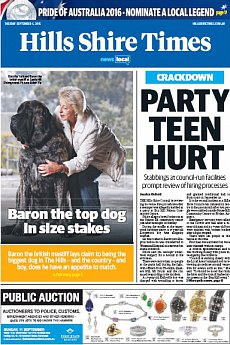 Hills Shire Times - September 6th 2016